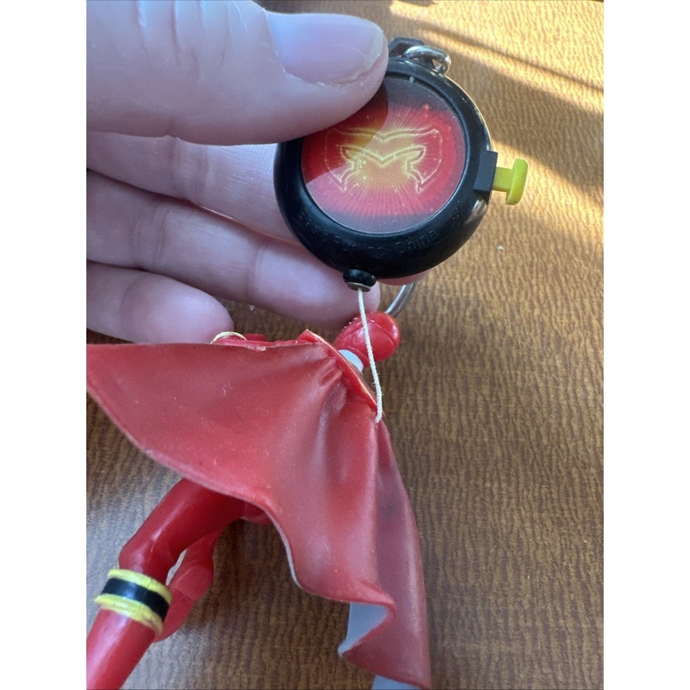 RARE 2006 Power Rangers Mystic Force Red Ranger Action Key Chain Soaring Figure - Picture 5 of 7